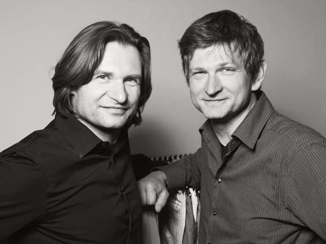 Portrait Inhaber Stephen und Simon Helm