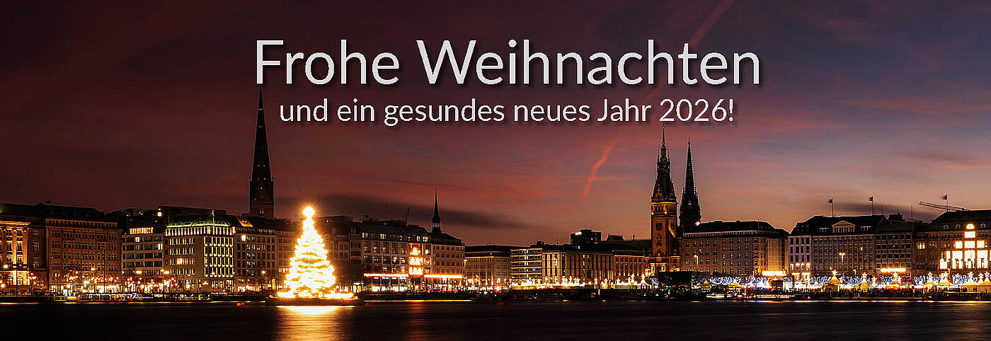 Weihnachten Helm und Helm Hamburg