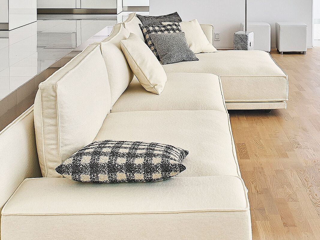Wohnraum mit Sofa