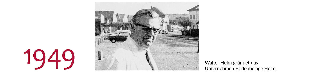 Portrait Unternehmensgründer Walter Helm